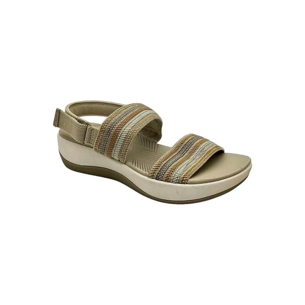 Clarks Cloudsteppers Women's Sport Sandals Arla Stroll Beige Combi - Medium